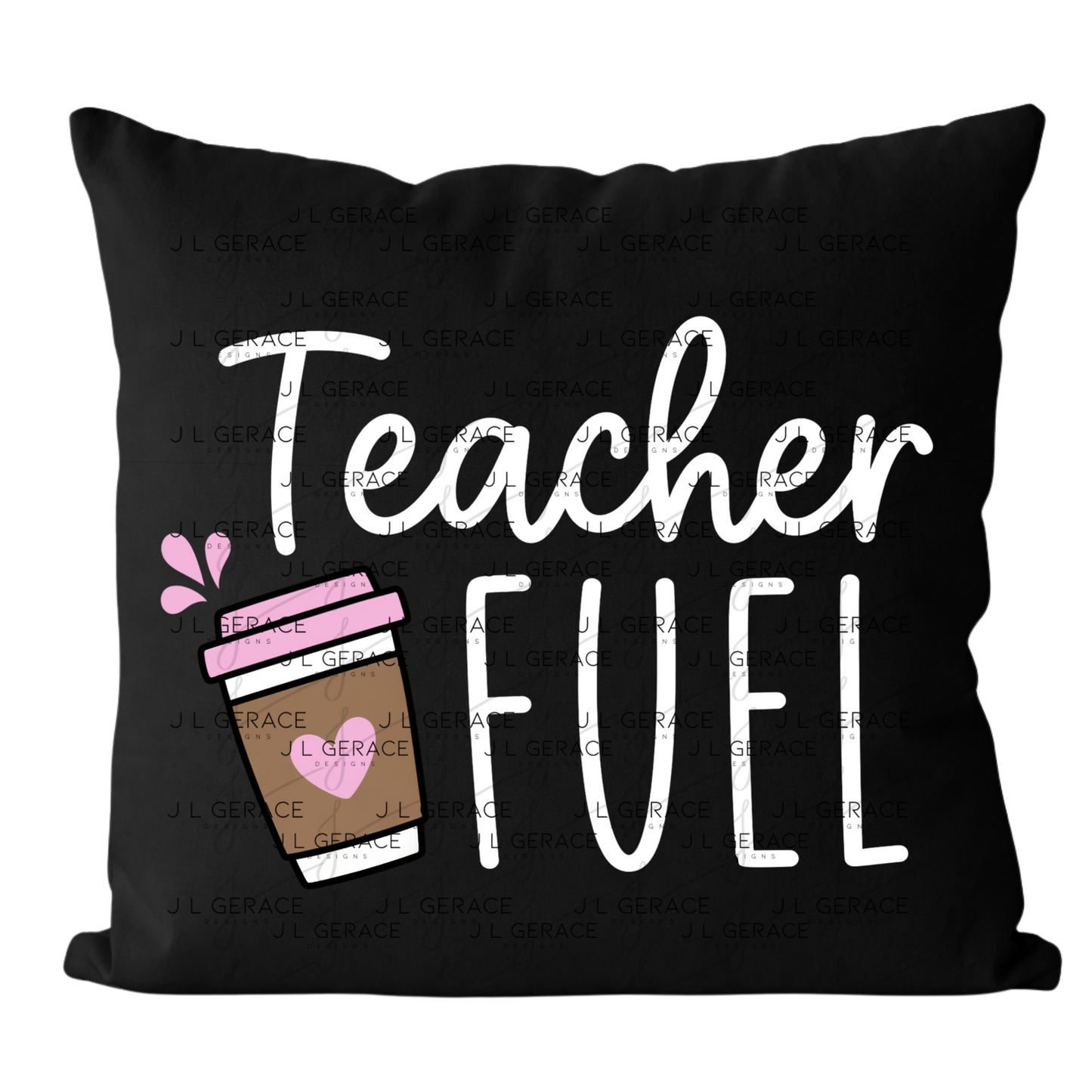 Teacher Fuel Coffee PNG Digital Download