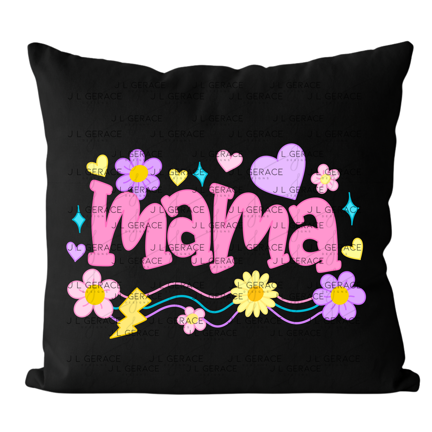 Mama Floral Retro PNG – Mothers Day Sublimation Design
