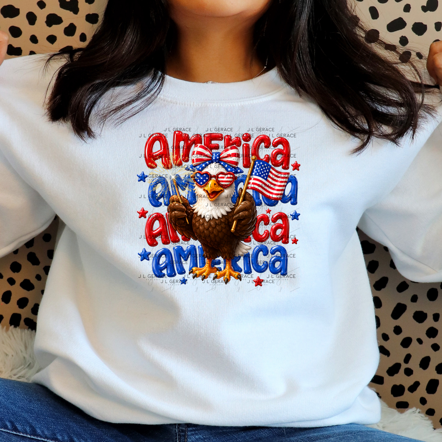 America Eagle Patriotic PNG