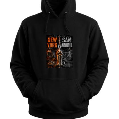 New York vs San Antonio Basketball Finals PNG Design