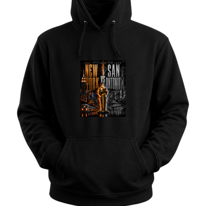 New York vs San Antonio Championship Basketball PNG Design