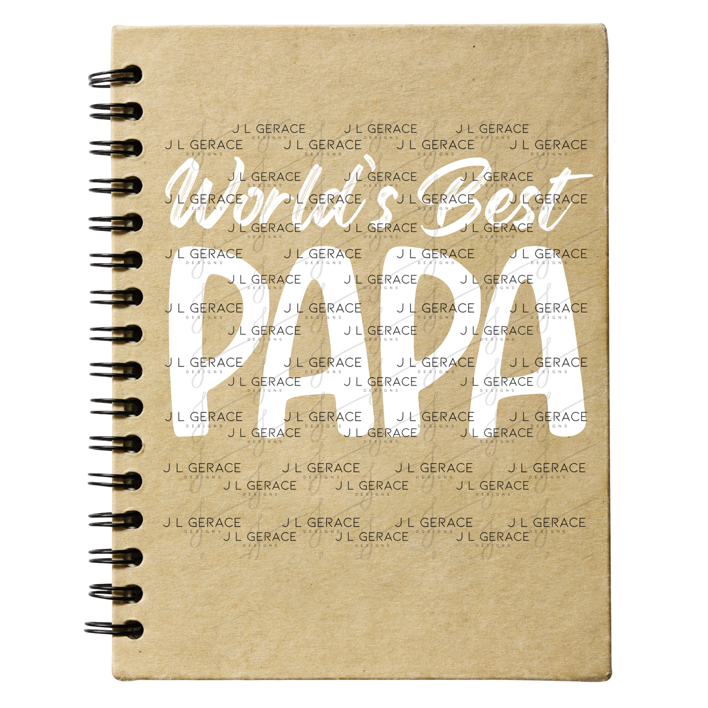 World’s Best Papa PNG – Minimalist Typography Quote Design