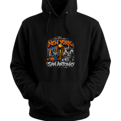 Graffiti New York vs San Antonio Basketball Finals PNG Design