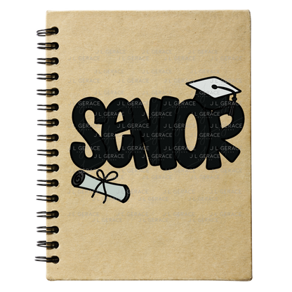 Senior PNG – Graduation Cap and Diploma Sublimation Design