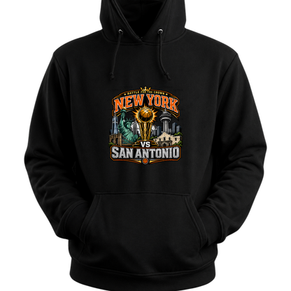 New York vs San Antonio Basketball Trophy PNG Design