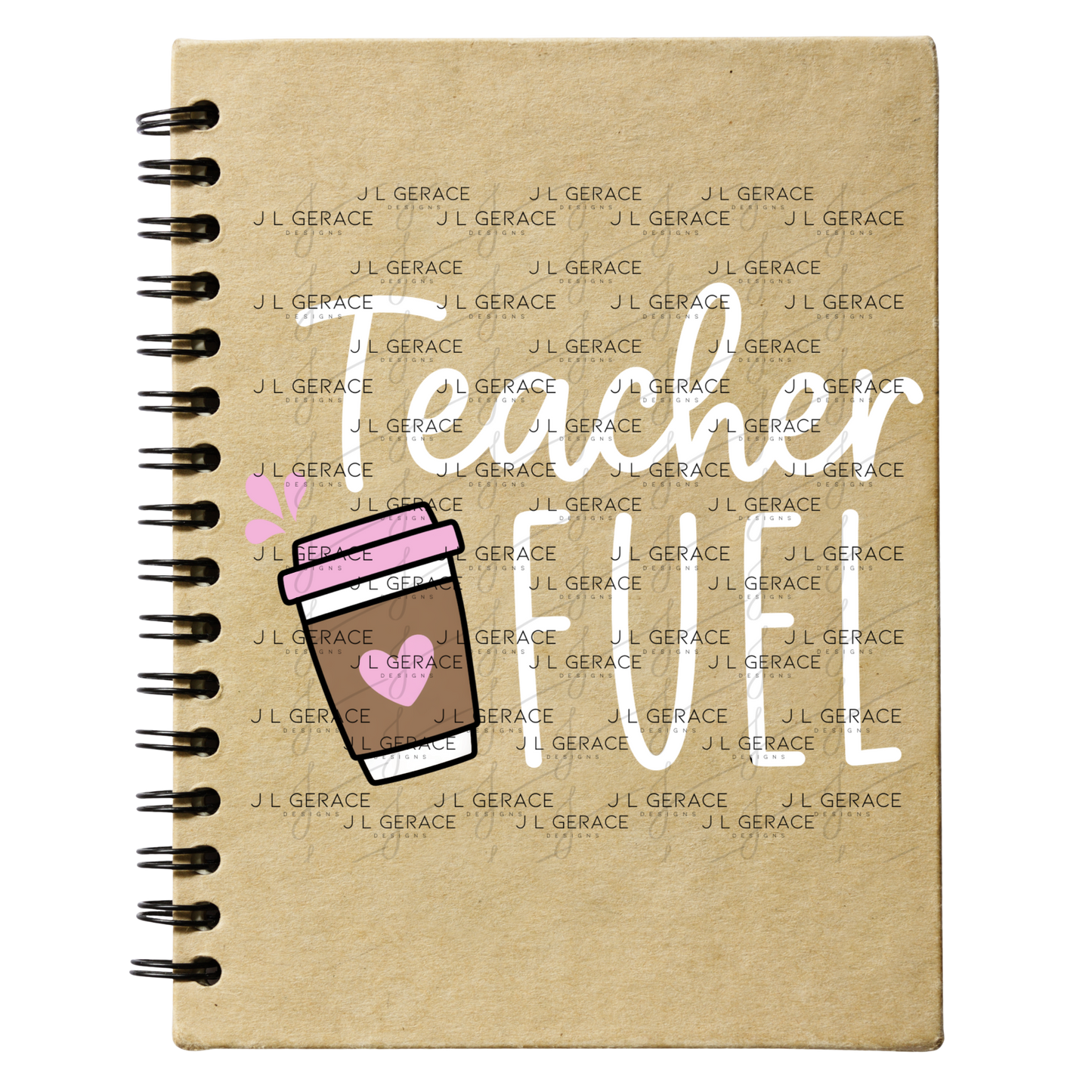 Teacher Fuel Coffee PNG Digital Download
