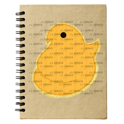 Orange Glitter Easter Peep Chick Clipart Sublimation PNG