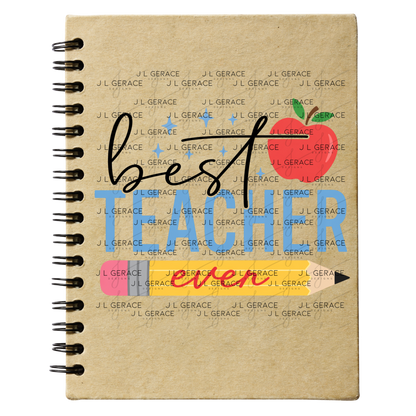 Best Teacher Ever PNG – Pencil and Apple Teacher Appreciation Design