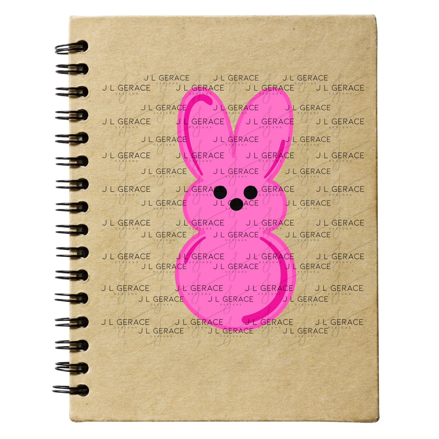 Pink Bunny Peep Easter Candy Clipart Sublimation PNG