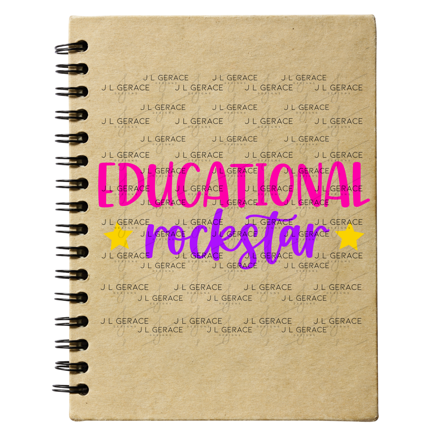 Educational Rockstar Teacher - Pink And Purple PNG Bundle Digital Download