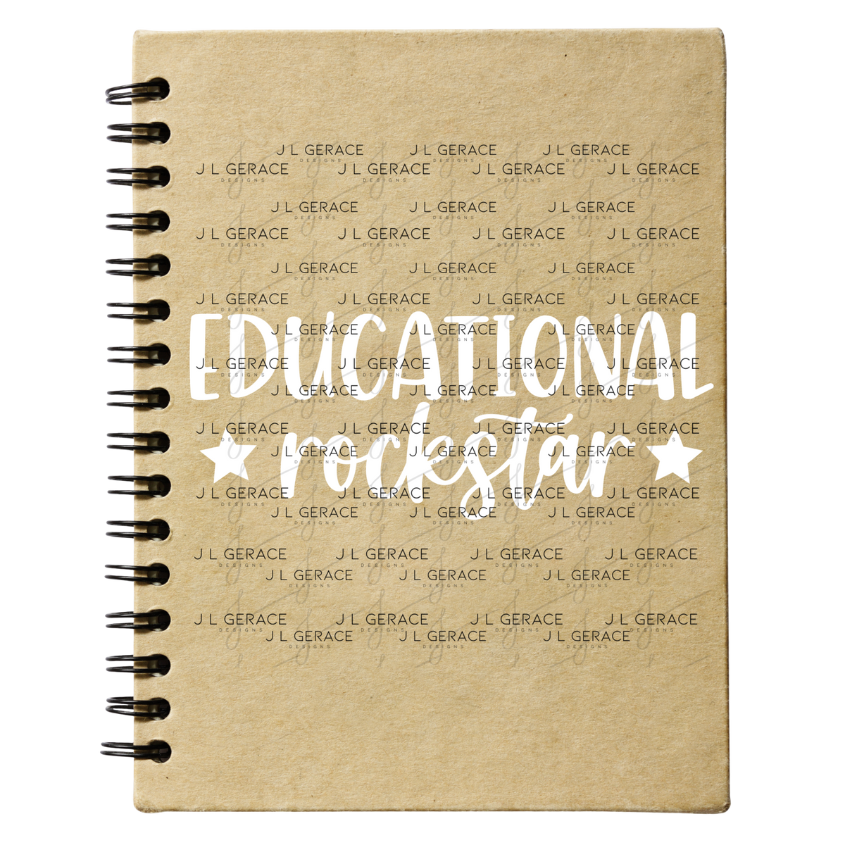 Educational Rockstar Teacher PNG Bundle Digital Download (2 Colors)
