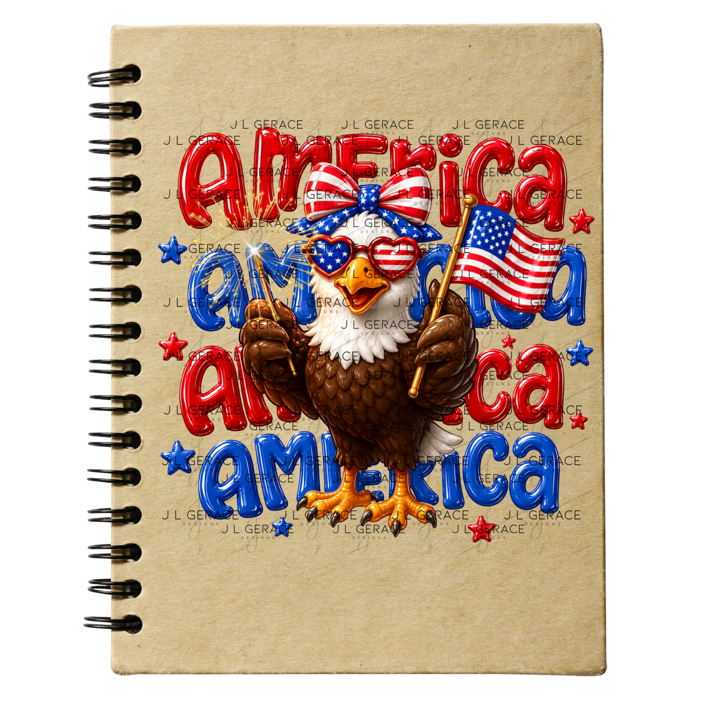America Eagle Patriotic PNG
