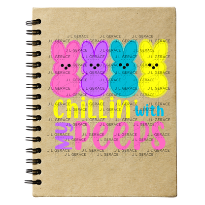 Chillin With My Peeps Bunnies PNG