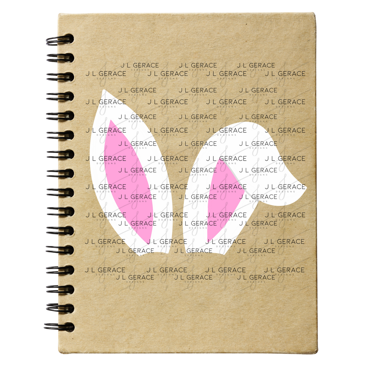 White Easter Bunny Ears PNG
