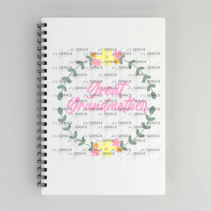 Great Grandmother PNG – Floral Wreath Script Sublimation Design