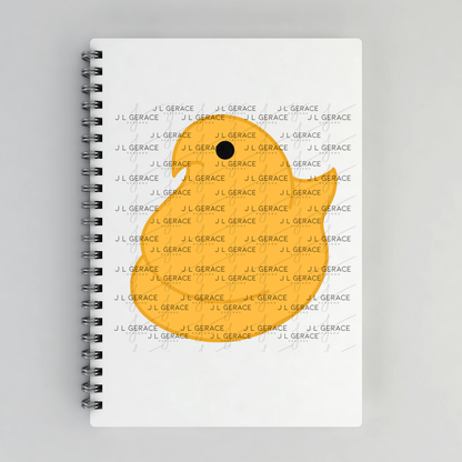 Orange Easter Peep Chick Clipart Sublimation PNG
