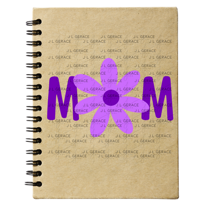 Mom Flower PNG Clipart Sublimation PNG Mothers Day Purple Daisy Design