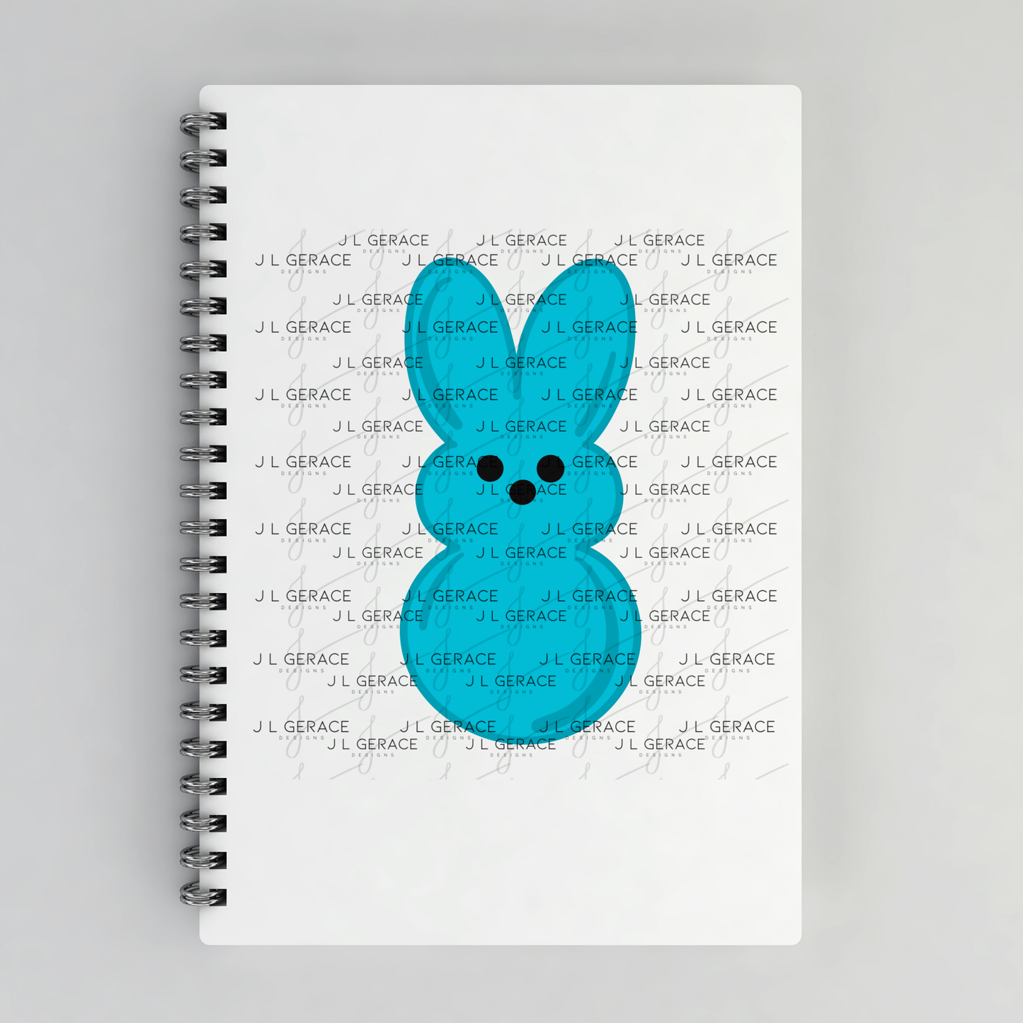 Blue Bunny Peep Easter Clipart Sublimation PNG