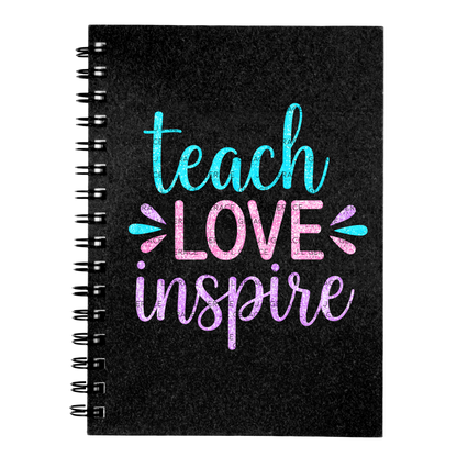 Teach Love Inspire Teacher Color PNG