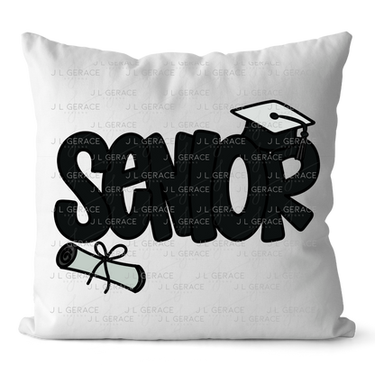 Senior PNG – Graduation Cap and Diploma Sublimation Design
