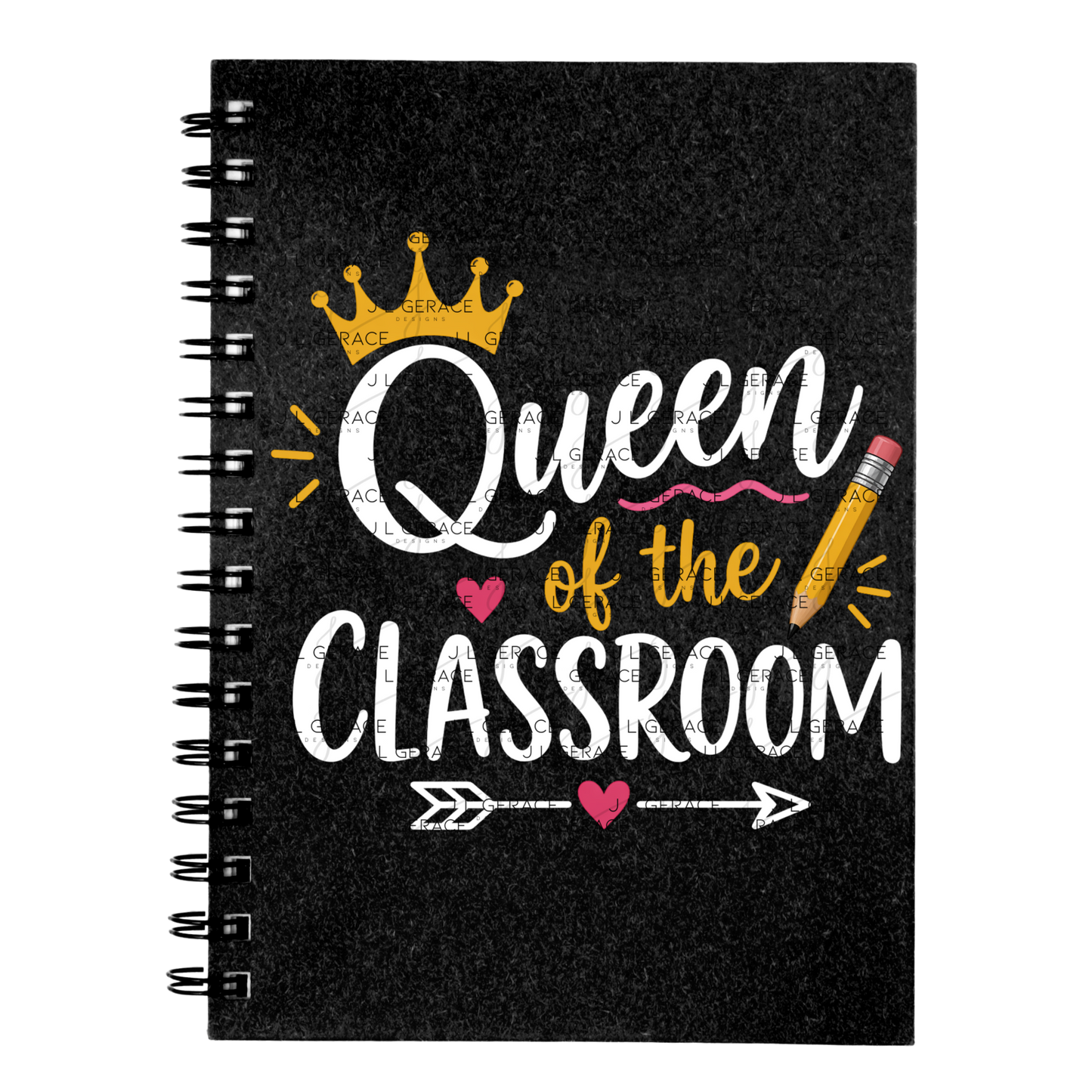 Queen of the Classroom Teacher PNG (2 Colors)