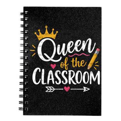 Queen of the Classroom Teacher PNG (2 Colors)