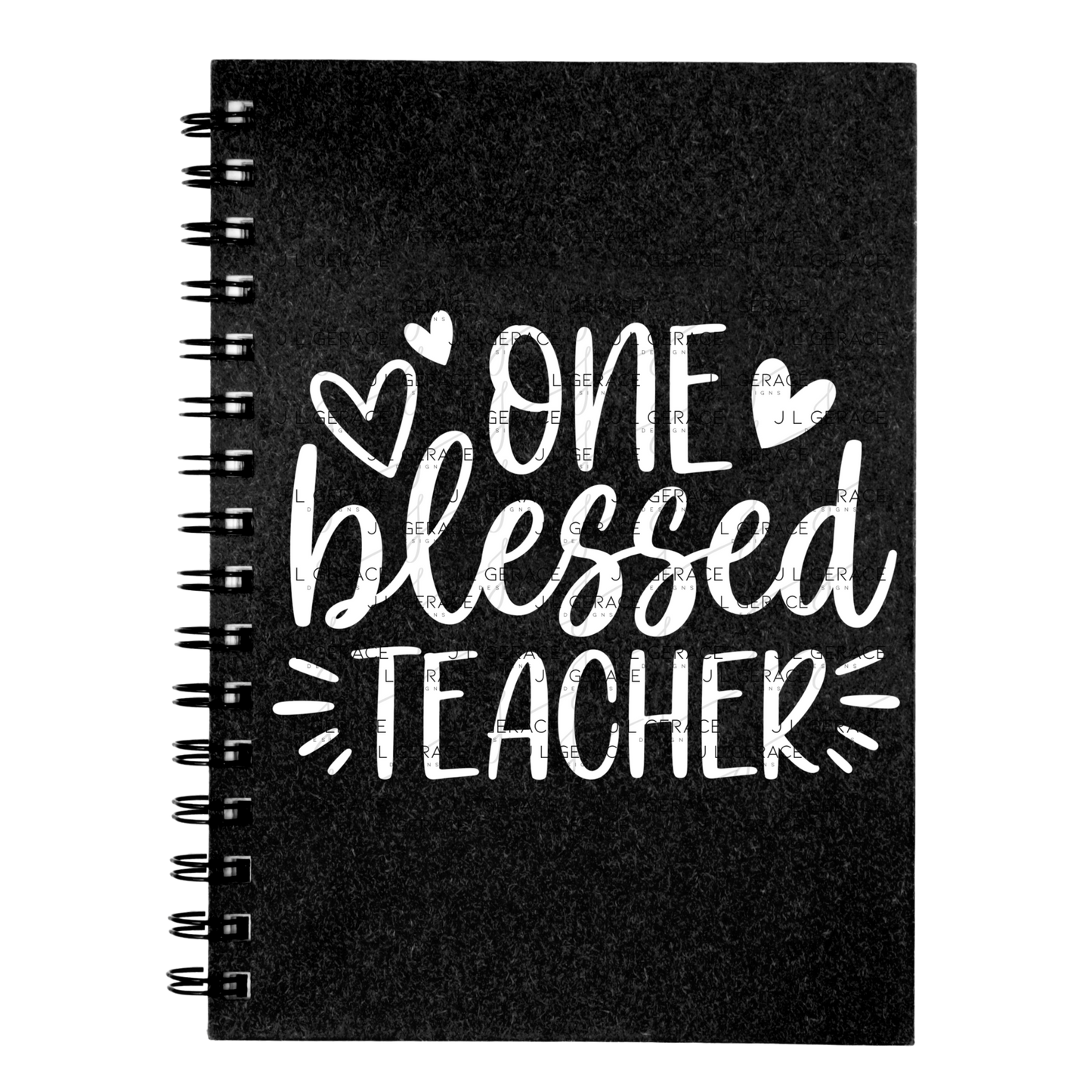 One Blessed Teacher PNG (2 Colors)