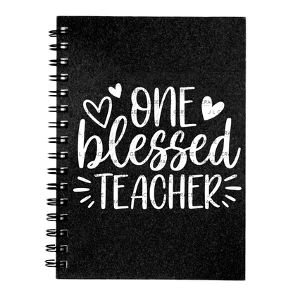 One Blessed Teacher PNG (2 Colors)
