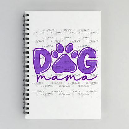 Dog Mama PNG – Paw Print Mothers Day Sublimation Design