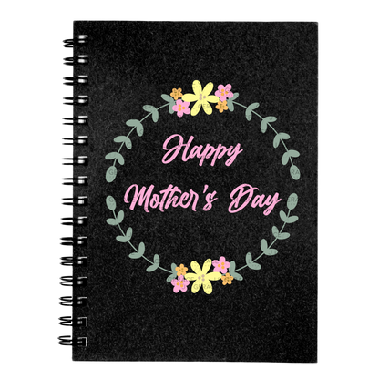 Happy Mothers Day PNG – Floral Wreath Sublimation Design