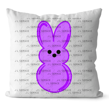 Purple Bunny Peep Easter Clipart Sublimation PNG