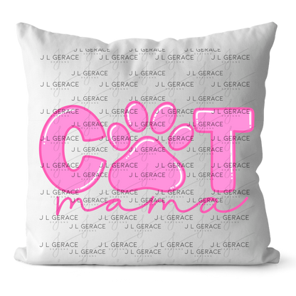 Cat Mama PNG – Pink Paw Print Pet Lover Sublimation Design