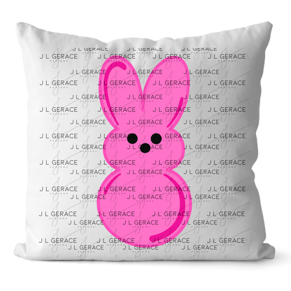 Pink Bunny Peep Easter Candy Clipart Sublimation PNG