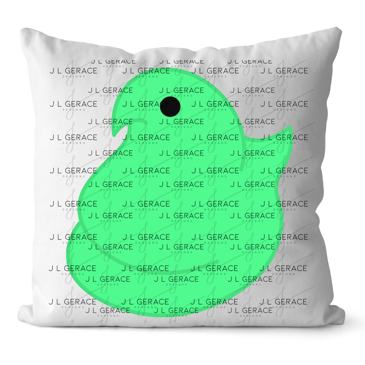 Green Easter Peep Chick Clipart Sublimation PNG