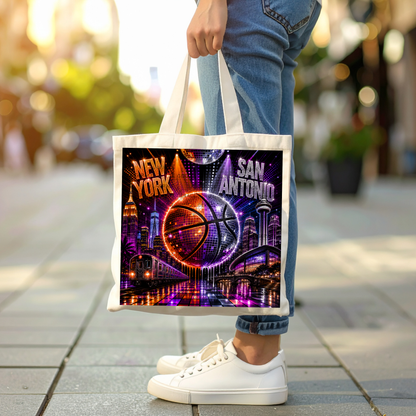 Disco New York vs San Antonio Basketball PNG Design