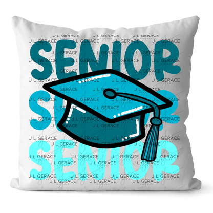 Senior PNG – Teal Graduation Cap Senior Design
