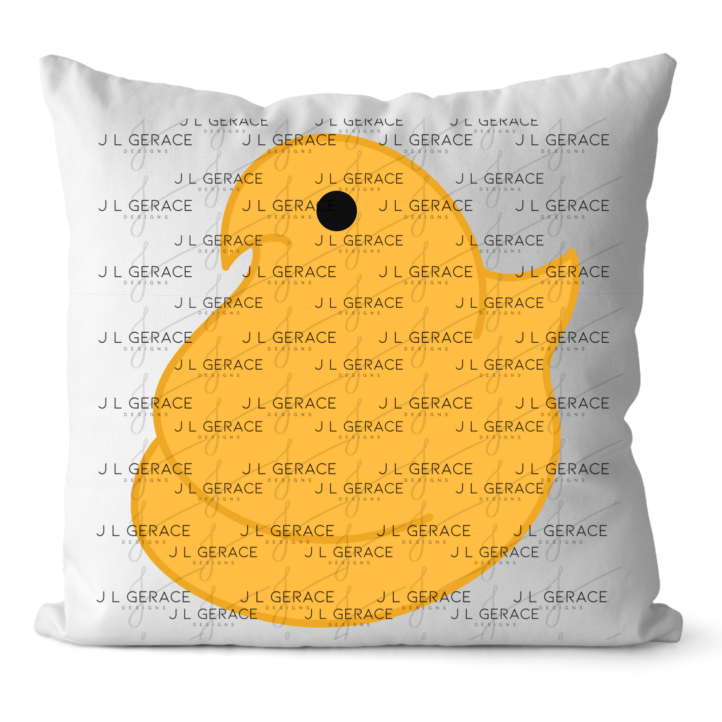 Orange Easter Peep Chick Clipart Sublimation PNG