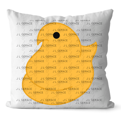 Orange Easter Peep Chick Clipart Sublimation PNG