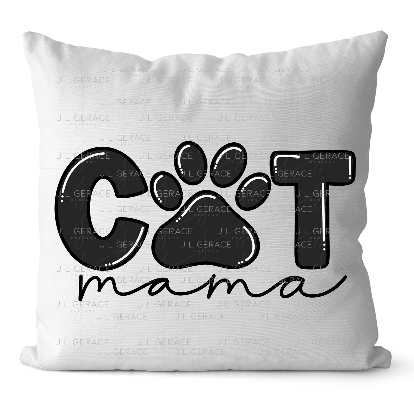 Cat Paw Print PNG – Cute Pet Lover Sublimation Design