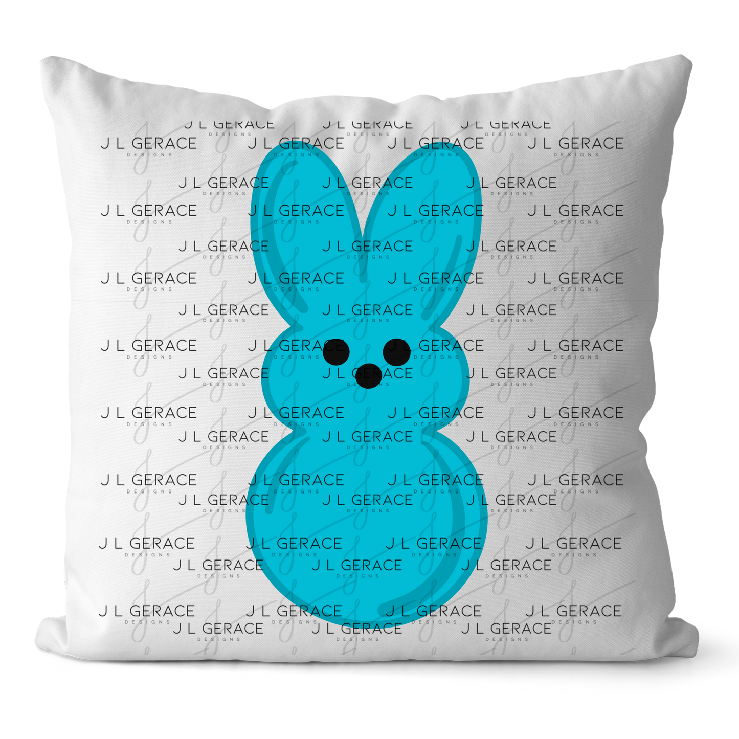 Blue Bunny Peep Easter Clipart Sublimation PNG