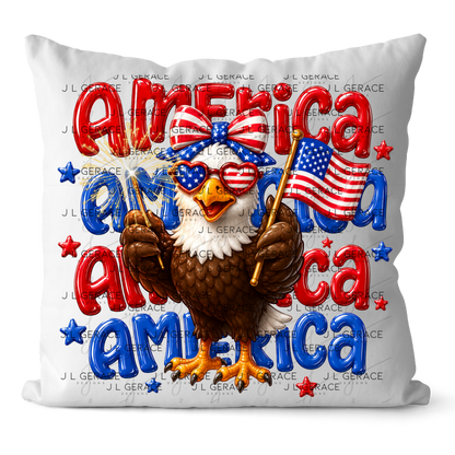 America Eagle Patriotic PNG