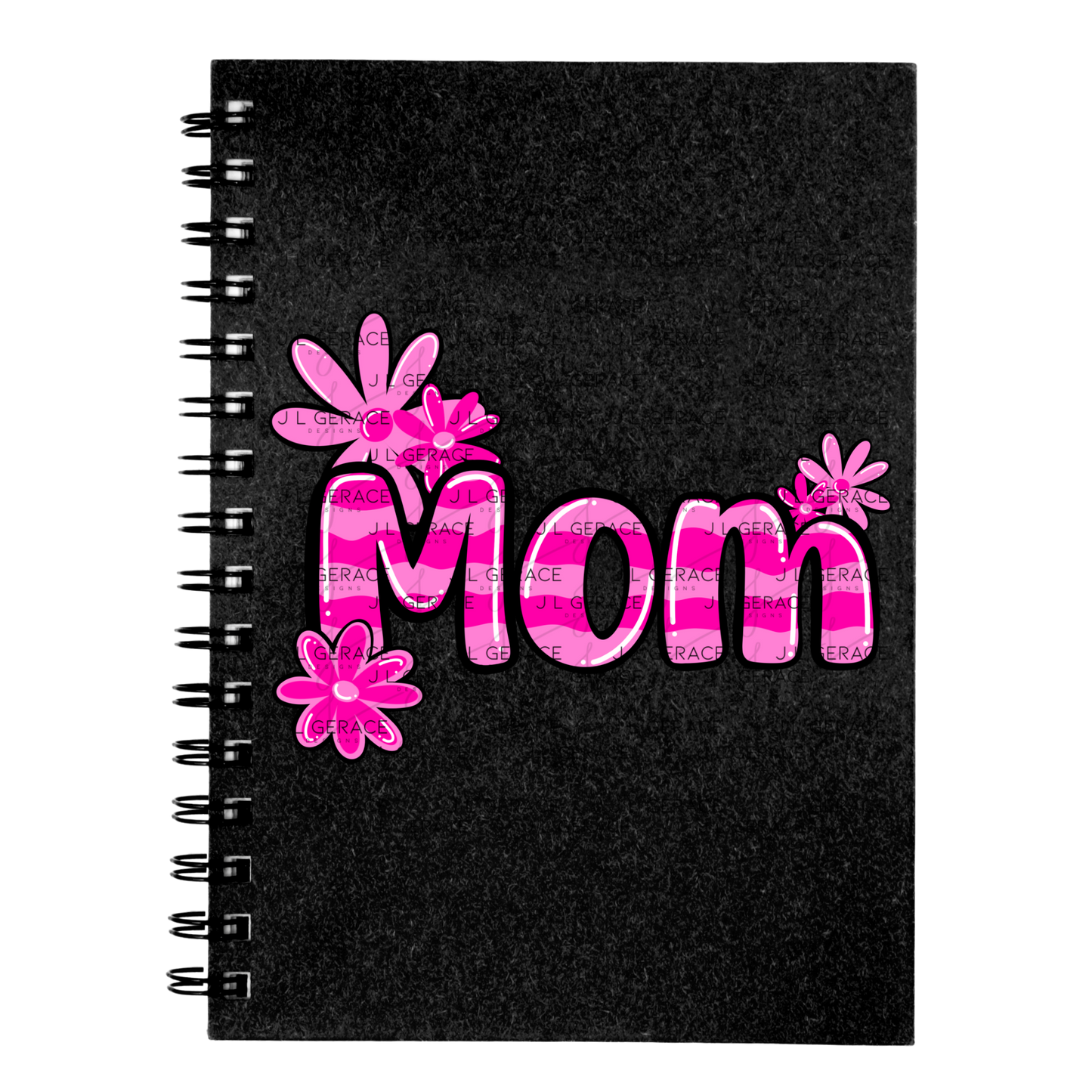 Mom Daisy Floral Pink PNG Design