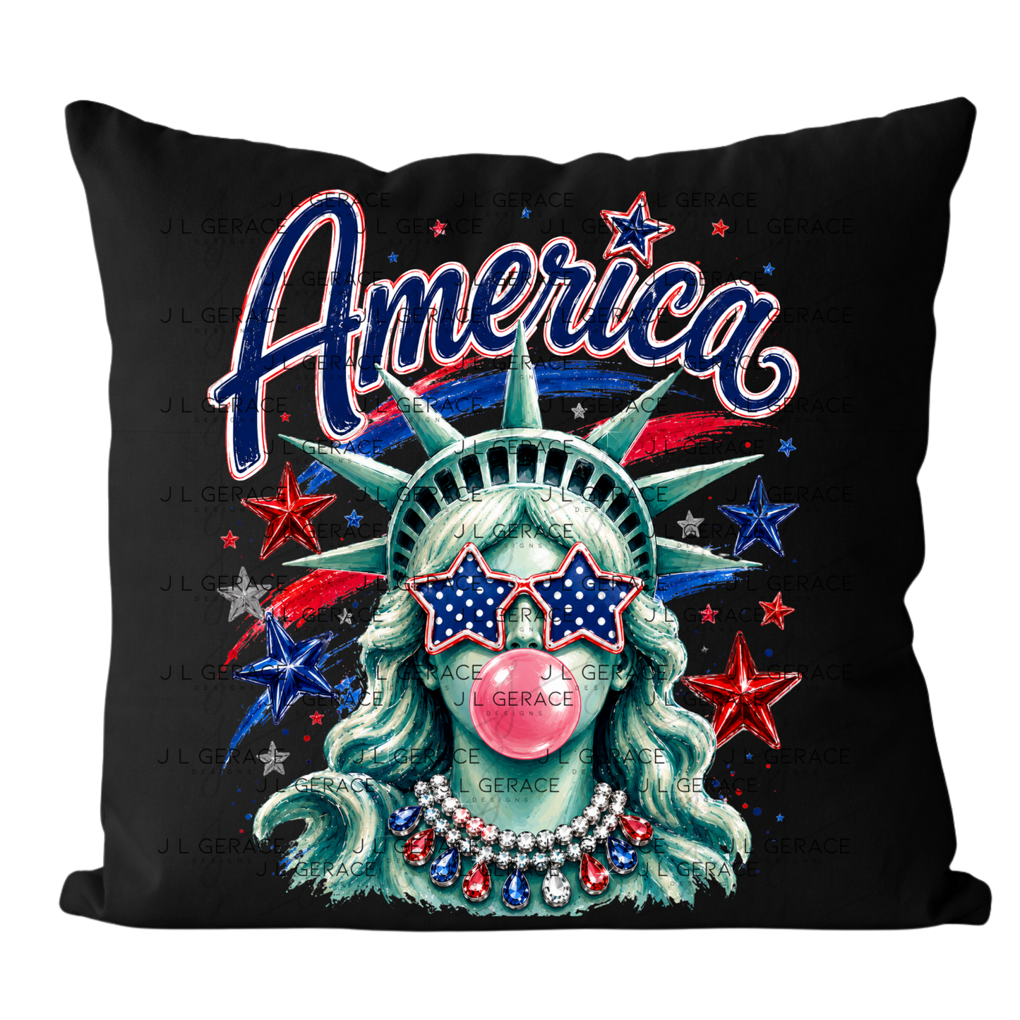 Statue of Liberty Bubble Gum America PNG