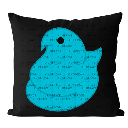 Blue Easter Peep Chick Clipart Sublimation PNG