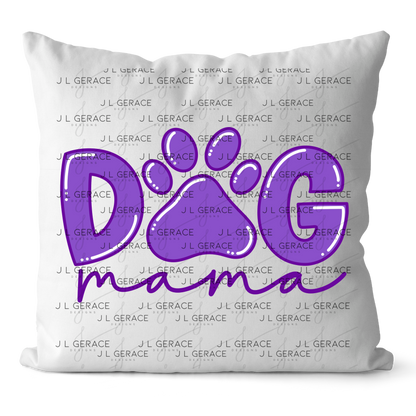 Dog Mama PNG – Paw Print Mothers Day Sublimation Design