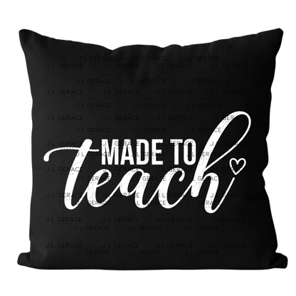Made To Teach Teacher PNG Bundle Digital Download (2 Colors)