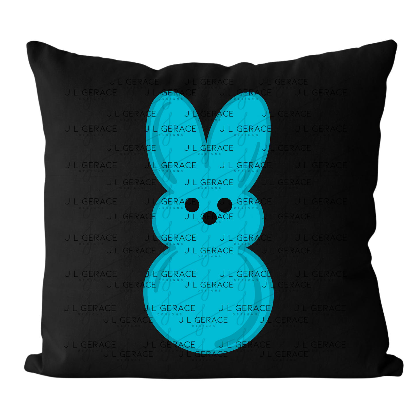 Blue Bunny Peep Easter Clipart Sublimation PNG