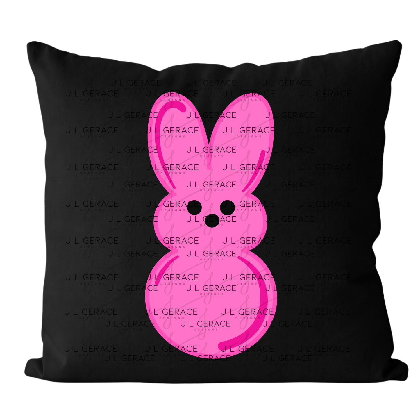 Pink Bunny Peep Easter Candy Clipart Sublimation PNG