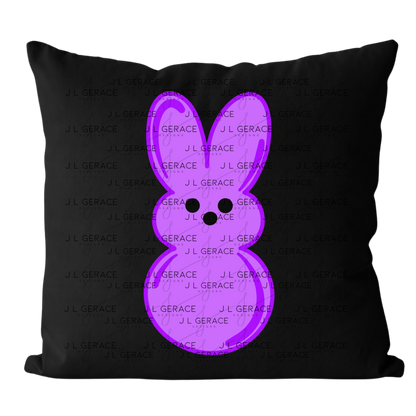 Purple Bunny Peep Easter Clipart Sublimation PNG