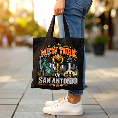 New York vs San Antonio Basketball Trophy PNG Design